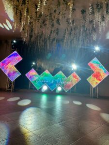 Pantalla led evento arcoiris