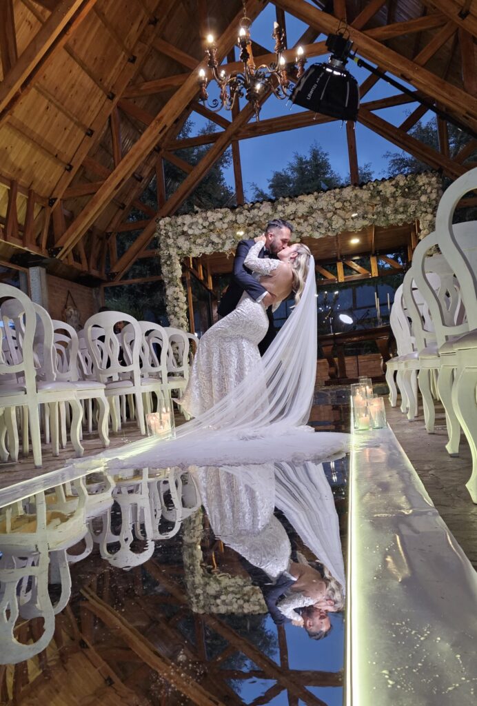 camino de ceremonia espejo