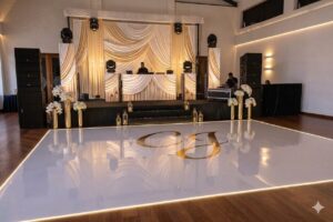 iniciales pista de baile